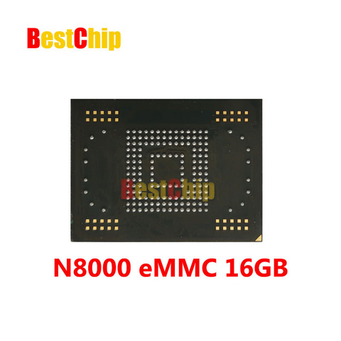 Memoria flash N8000 eMMC NAND con firmware para Samsung Galaxy Note 10,1 N8000 16GB ► Foto 1/1
