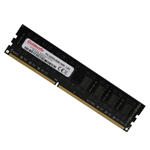 Goldenfir Ram DIMM DDR3 2 GB/4 GB/8 GB 1600 PC3-12800 memoria Ram para Intel y AMD escritorio Compatible ddr 3 1333 Ram ► Foto 1/6