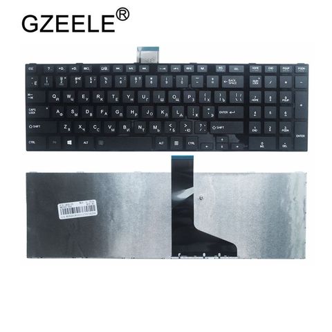 GZEELE-teclado ruso para ordenador portátil, para TOSHIBA C850 C855D C850D C855 C870 C870D C875 L875 L850D L855 L855D L870 L950 L950D L955 RU ► Foto 1/1