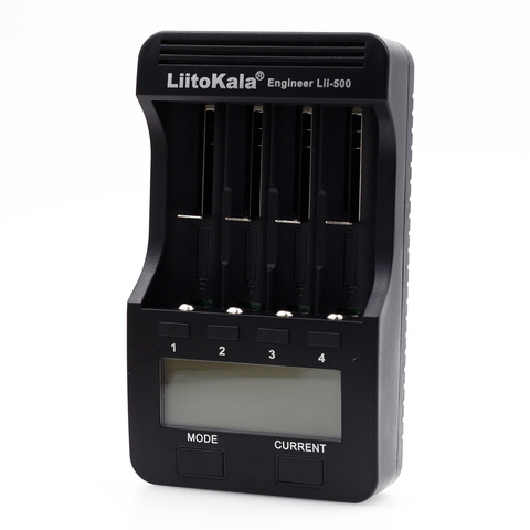 Liitokala-cargador de batería con pantalla LCD, lii500, 3,7 V/1,2 V, AA/AAA, 18650/26650/16340/14500/10440/18500, lii-500 ► Foto 1/6