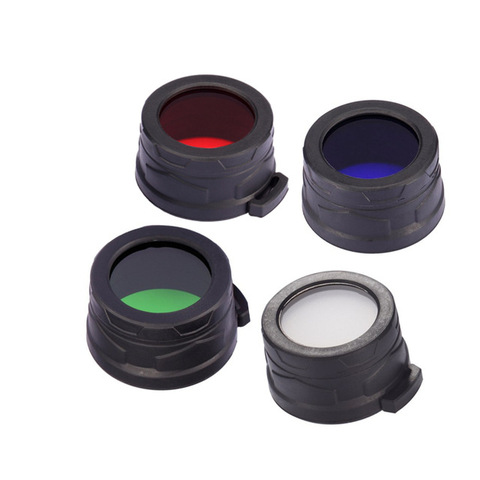 Filtro de color Nitecore (40mm) NFB40 NFR40 NFG40 NFD40 apto para linterna EA4 P25 con cabeza de 40mm, 1 Uds. ► Foto 1/5