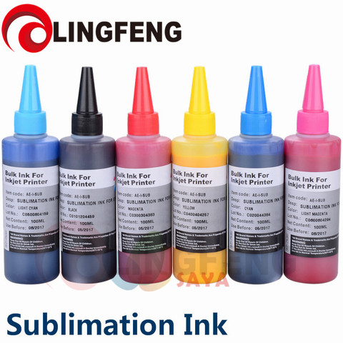 Tinta Universal de sublimación de 600ML, tinta de transferencia térmica para impresora de inyección de tinta EPSON, tinta de sublimación térmica utilizada para tazón taza/camiseta ► Foto 1/3