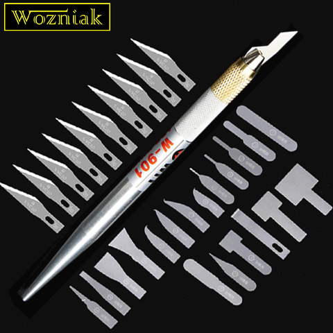 Wozniak-placa base de calidad BGA cuchillo IC NAND para eliminar el borde del pegamento, hoja delgada, herramienta de mantenimiento móvil + hoja recta dura ► Foto 1/6
