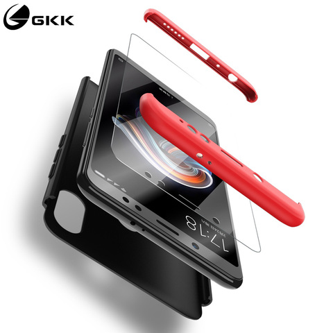 Carcasa para xiaomi de gkk Redmi 5 Plus Note 5 funda Global 360 protección completa a prueba de golpes para Red mi Note 5 6 Pro mi A2 Lite funda Coque ► Foto 1/6