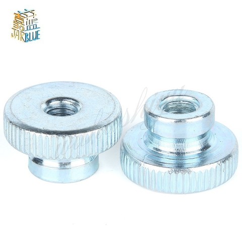 10 piezas Din466-b Gb806 M3 M4 M5 M6 M8 M10galvanized moleteado tuerca Iinstrument mano Apriete la tuerca 3d impresoras partes muro cortina ► Foto 1/2