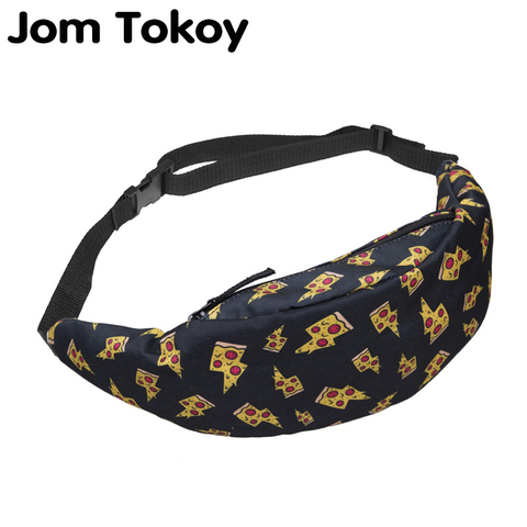 Jom Tokoy nuevo 3D colorido Paquete de cintura para hombres riñonera de estilo bolso trasero unicornio mujeres dinero cinturón de viaje bolsa de cintura ► Foto 1/6