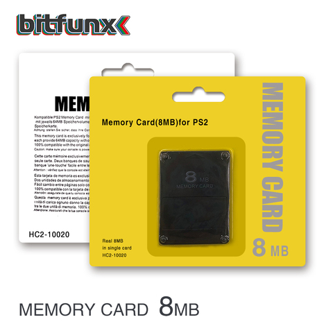 Tarjeta de memoria para Playstation 2/PS2, tarjeta SD extendida para Sony PS2 en 8MB/16MB/32MB/64MB/128MB/256MB/MB ► Foto 1/6