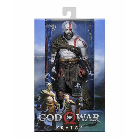 NECA-figura DE ACCIÓN DE God of War 4 Kratos, muñeco de juguete de PVC, regalo ► Foto 1/6
