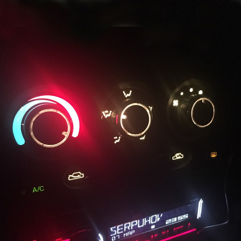 Perilla de interruptor de aire acondicionado para coche, botones de Control de aire acondicionado, Marco A/C, perilla de aire para Daewoo Matiz Chevrolet Joy exclusivo 98 ► Foto 1/5