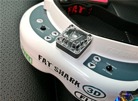 FatShark-gafas HD2 HD3 V3 V4, cubierta de ventilador, tapa transparente, actualización de tapa para Dron RC FPV, 1 ud. ► Foto 1/5