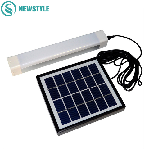 SMD2835 51LEDs Luz de campo al aire libre recargable por USB 5W carpas portátiles lámpara nocturna de emergencia senderismo linterna luces Panel Solar ► Foto 1/6