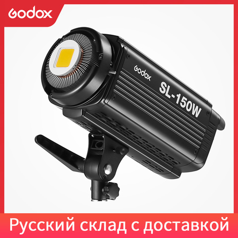 Godox-Panel de luz LED para vídeo, SL-150W, 150WS, 5600K, versión blanca, salida continua, estudio, envío gratuito por DHL ► Foto 1/6