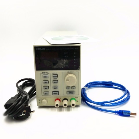30V / 5A KA3005P programable de precisión ajustable DC fuente de alimentación lineal laboratorio regulado Digital con USB y software ► Foto 1/1