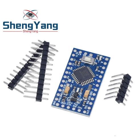 Pro mini Atmega328P Pro Mini 328 Mini ATMEGA328 3,3 V 8MHz 5V 16Mhz Ch340g CP2102 FT232RL conductor para Arduino Compatible Nano ► Foto 1/5