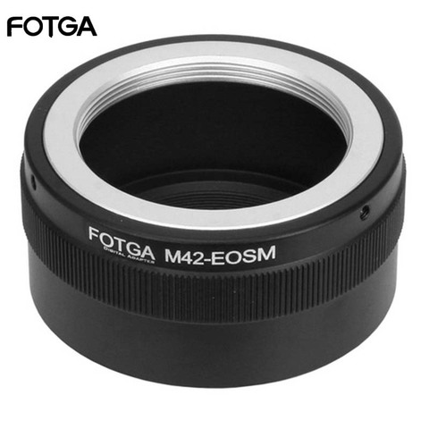 FOTGA-anillo adaptador de lente M42 para cámara Canon EOSM M2 M3 EF-M, sin espejo ► Foto 1/2