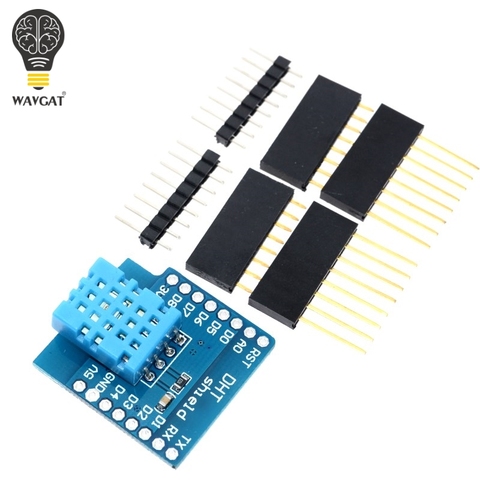 Minikit de sensor de temperatura y humedad para D1 mini DHT11, sensor WAVGAT digital de un solo bus, para D1 mini DHT11 ► Foto 1/6