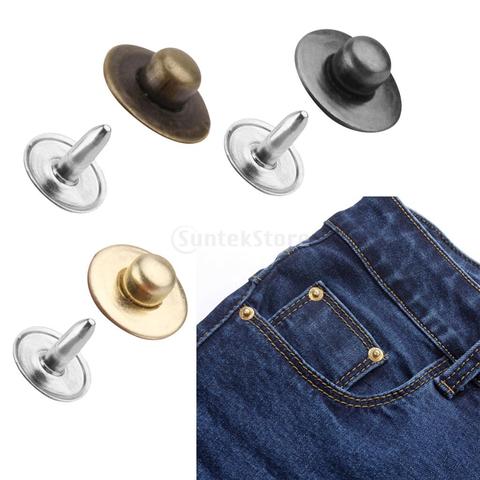 SPMART 100 Sets Rivets Fasteners Studs Button Sewing Jeans ► Foto 1/6