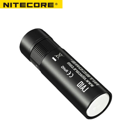 NITECORE LA10 CREE XP-G2 S3 LED NEGRO max.135 lúmenes 3 niveles de brillo linterna de pila AA EDC de auto-defensa de la luz ► Foto 1/3