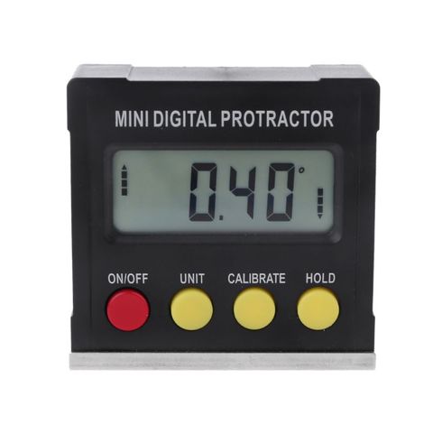 Inclinómetro Digital de 360 grados, caja de nivel electrónico, herramientas de medición de Base magnética ► Foto 1/6