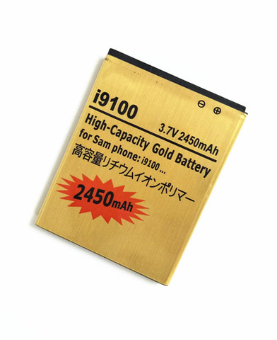 Oro 2450mAh reemplazo de la batería para Samsung Galaxy S2 i9100 i9108 i9103 I777 i9105 i9100G i9188 i9050 EB-F1A2GBU de la batería del teléfono ► Foto 1/4