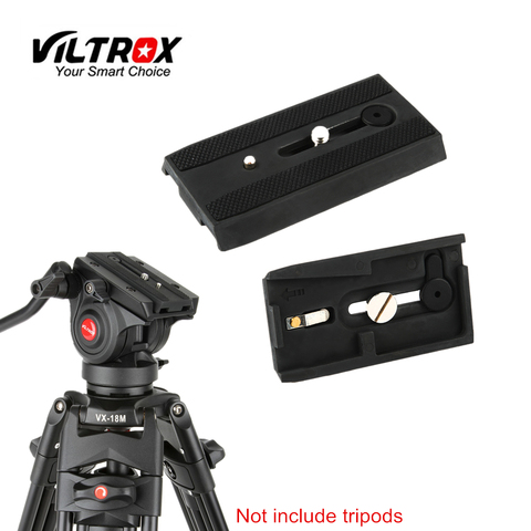 Viltrox VX-18M PRO trípode de cámara Monopod aleación de aluminio rápido montaje deslizante Placa de liberación rápida ► Foto 1/6