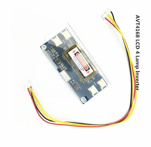 Retroiluminación Universal para portátil, 4 lámparas, LCD, CCFL, inversor, 10-30V, para pantalla de 15 