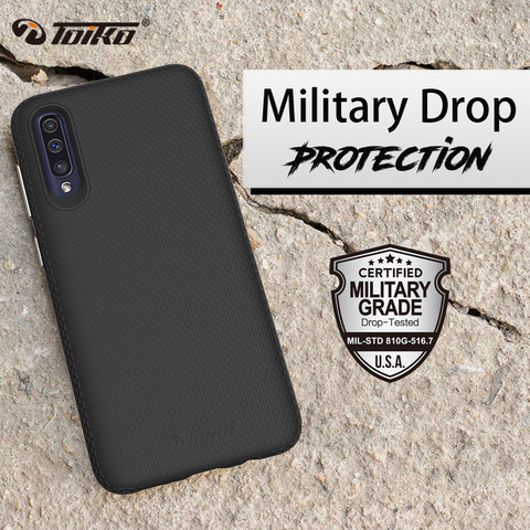 TOIKO-funda protectora de doble capa para móvil, carcasa híbrida de TPU a prueba de golpes para Samsung Galaxy A10, A20, A30, A50, A70, A80 ► Foto 1/6