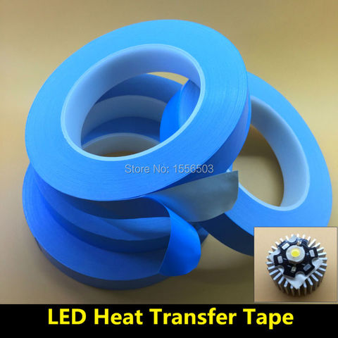 10mm 15mm 20mm Transfer Double Sided Heat Thermal Conduct Adhesive Tape for LED Module Chip PCB Heatsink CPU instead 8805 RTV ► Foto 1/6