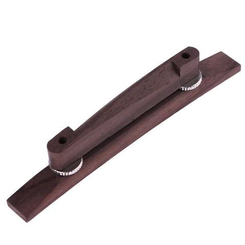 1 unids pieza 6 cuerdas arco superior Jazz guitarra ajustable flotante Rosewood puente piezas para guitarra acústica Folk piezas y accesorios nuevo ► Foto 1/1