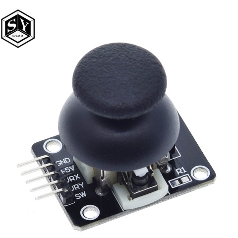 Sensor de palanca de Control para Arduino MÓDULO DE Joystick, Joystick de alta calidad, doble eje XY KY-023 PS2 tasado 4,9/5, 1 Uds. ► Foto 1/6