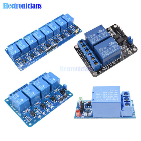 1 piezas de 5 V 12 V 1 2 4 6 8 canal relé módulo con optoacoplador de salida de relé 1 2 4 6 8 módulo de relé placa de expansión para arduino ► Foto 1/6