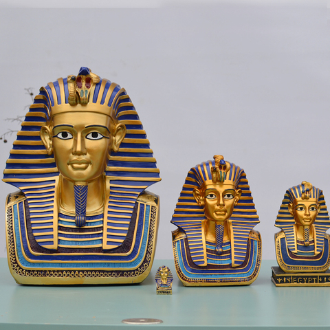 La exótica faraón de Egipto adornos de artes y manualidades creativo muebles para el hogar figura escultura figurita decorativa estatua ► Foto 1/6