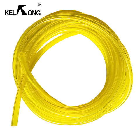 KELKONG 1 metro con diámetro interior 3,0mm * 5mm amarillo tubería filtro de combustible línea tubo de aceite combustible repuesto del tanque ► Foto 1/4