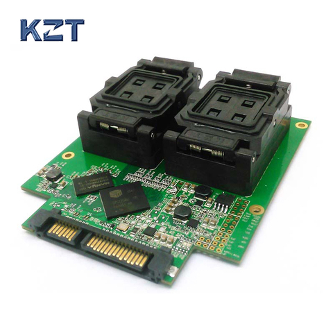 BGA316 a DIP48 adaptador de prueba clamshell con solución de controlador principal SM2256K para tarjeta abierta de chips SSD de prueba ► Foto 1/4