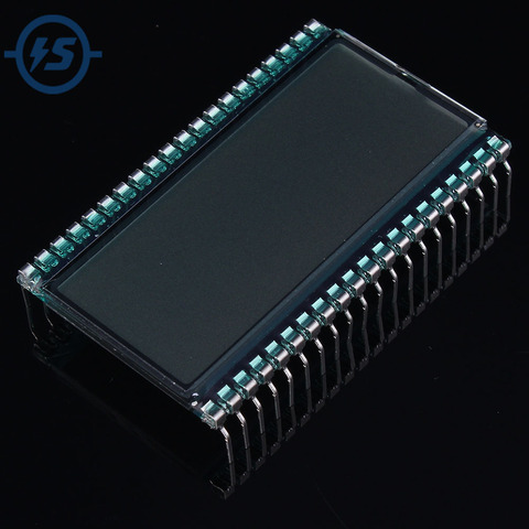 Semitransparentes 5 V 3,5 dígitos segmento EDS803 pantalla LCD TN tipo estática de conducción 50,8x30,48x2,8mm ► Foto 1/6