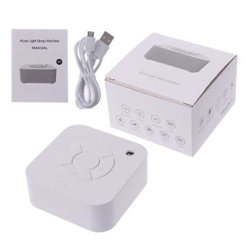 Máquina de ruido blanca recargable por USB, máquina de sonido para dormir y relajarse, para viajes de oficina, para bebés y adultos ► Foto 1/6