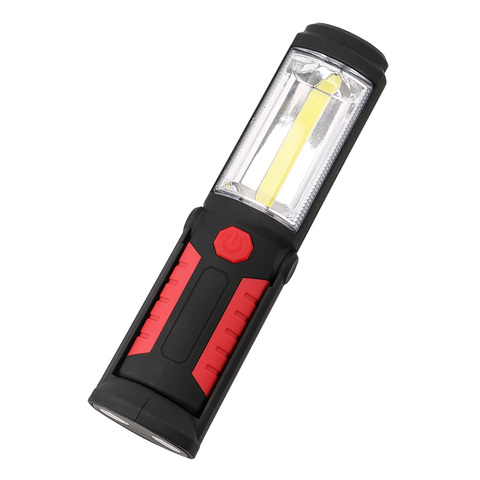 Linterna en forma de antorcha portátil luz de trabajo LED COB, linterna de batería magnética, bolígrafo superbrillante, luces de bolsillo, Chip de antorcha, luz Flash ► Foto 1/6