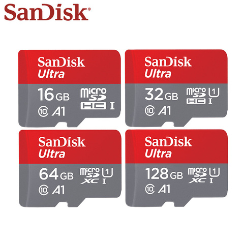 100% Original tarjeta de memoria SanDisk GB 8GB 16GB 32GB tarjeta sd micro 64GB 128GB 200GB tarjeta microsd de 32GB 256GB 400GB mini TF tarjeta ► Foto 1/6