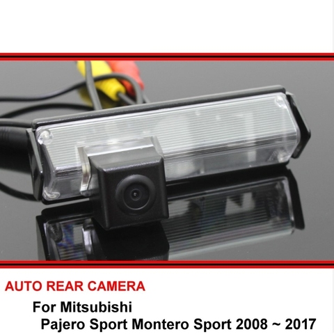 Cámara de visión trasera para coche Mitsubishi Pajero Sport Dark Montero Nativa Challenger, cámara de visión nocturna, cámara de marcha atrás para coche HD CCD ► Foto 1/4