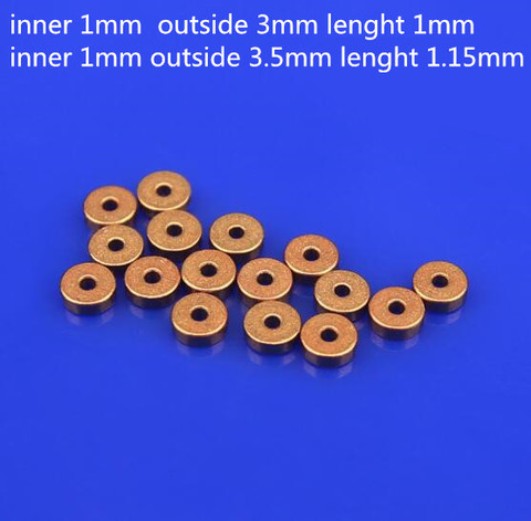 Mini cojinete de latón de cobre, 10 unids/lote, buje autolubricante, rodamiento de latón pequeño en miniatura de 3mm ► Foto 1/1