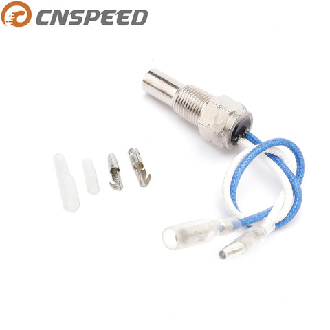 CNSPEED-Sensor de temperatura de agua y aceite para coche, dispositivo emisor, 0-170C, 1/8 NPT, 1/8 