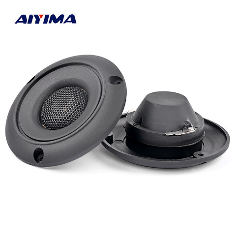 AIYIMA 2 piezas 2,5 pulgadas Piezo Tweeter 25 W cerámica Piezo agudos altavoz piezoeléctrico altavoz de Audio timbre agudos DIY teatro ► Foto 1/6