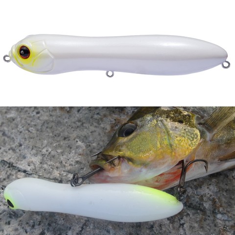 HuntHouse-señuelo de lápiz para pesca de lubina, cebo de superficie Crazy darter con sonido fuerte ► Foto 1/6