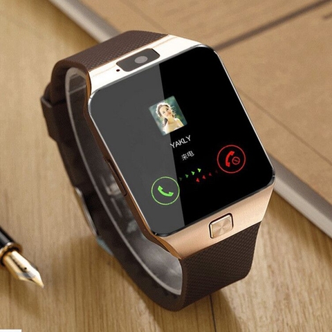 DZ09-reloj inteligente para hombre, reloj inteligente con ranura para tarjeta Sim, mensajes, Bluetooth, conectividad, teléfono Android ► Foto 1/6
