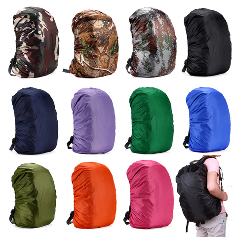 45 l ligero Nylon resistente al agua impermeable mochila lluvia cubierta impermeable para Camping senderismo viaje al aire libre 35 45 55 70 80L ► Foto 1/6