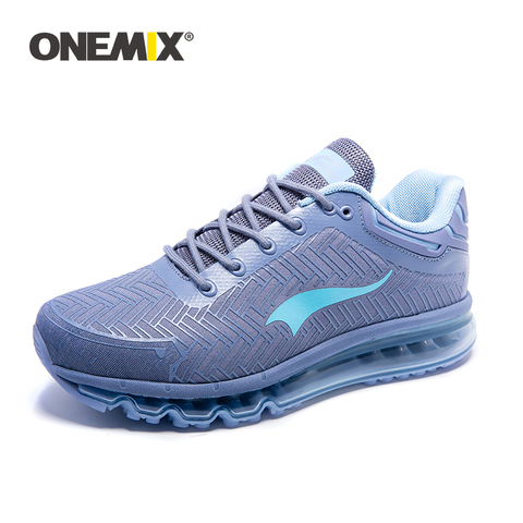 ONEMIX-zapatillas para correr para hombre, zapatos deportivos para caminar al aire libre, air cushionTrekking, Air Cushion, transpirables, 2022 ► Foto 1/6