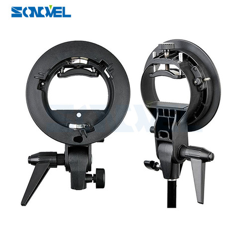 Godox s-type Durable plastics Bracket Bowens soporte de montaje para Speedlite Flash Snoot Softbox Photo Studio Accesorios ► Foto 1/6