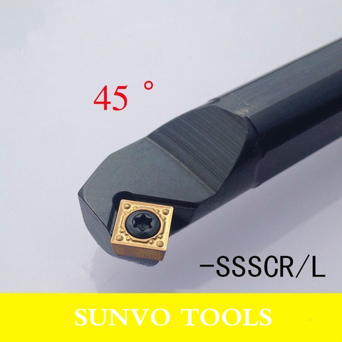 S12M-SSSCR09/SSSCL09 S16Q-SSSCR09/SSSCL09 S20R-SSSCR09/SSSCL09, herramientas de inserción CNC SCGT09T302 SCGT09T304 SCMT09T304 SCMT09T302 ► Foto 1/4