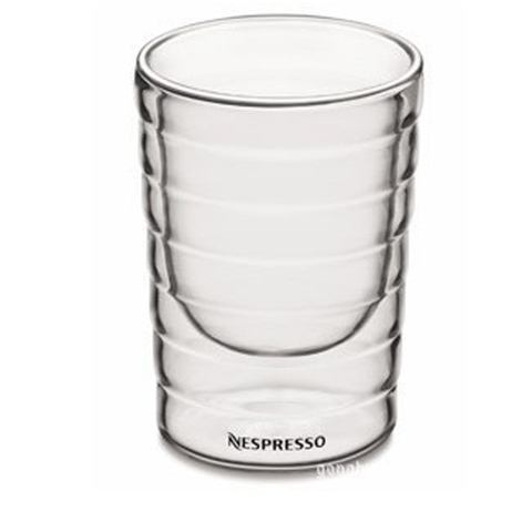 Taza para café de vidrio Nespresso, doble pared, después de beber té, 85ml, 150ml, 350ml, 1 Uds. ► Foto 1/5