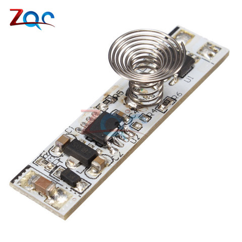 9 V-24 V 30 W 3A Interruptor táctil capacitiva Módulo de Sensor LED de atenuación de las luces de Control componentes activos de tres modo duro controlador de luz ► Foto 1/6